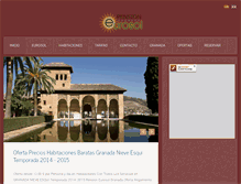 Tablet Screenshot of hostaleseurosolgranada.com
